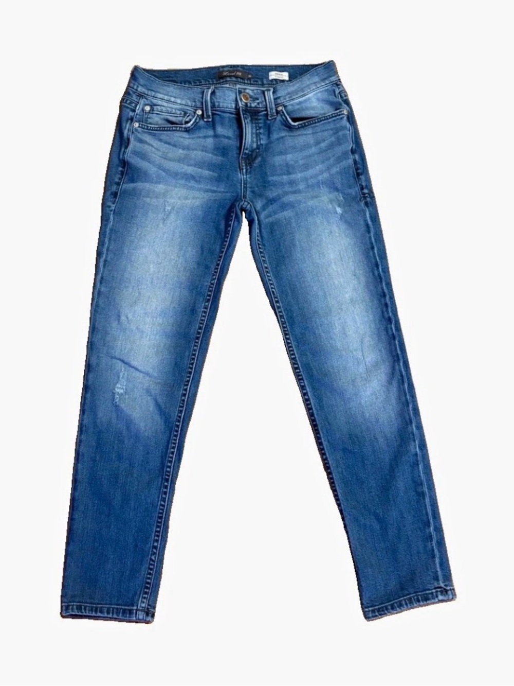 Level 99 Sienna Tomboy Straight Leg Jeans - Medium Blue Wash - Size 26